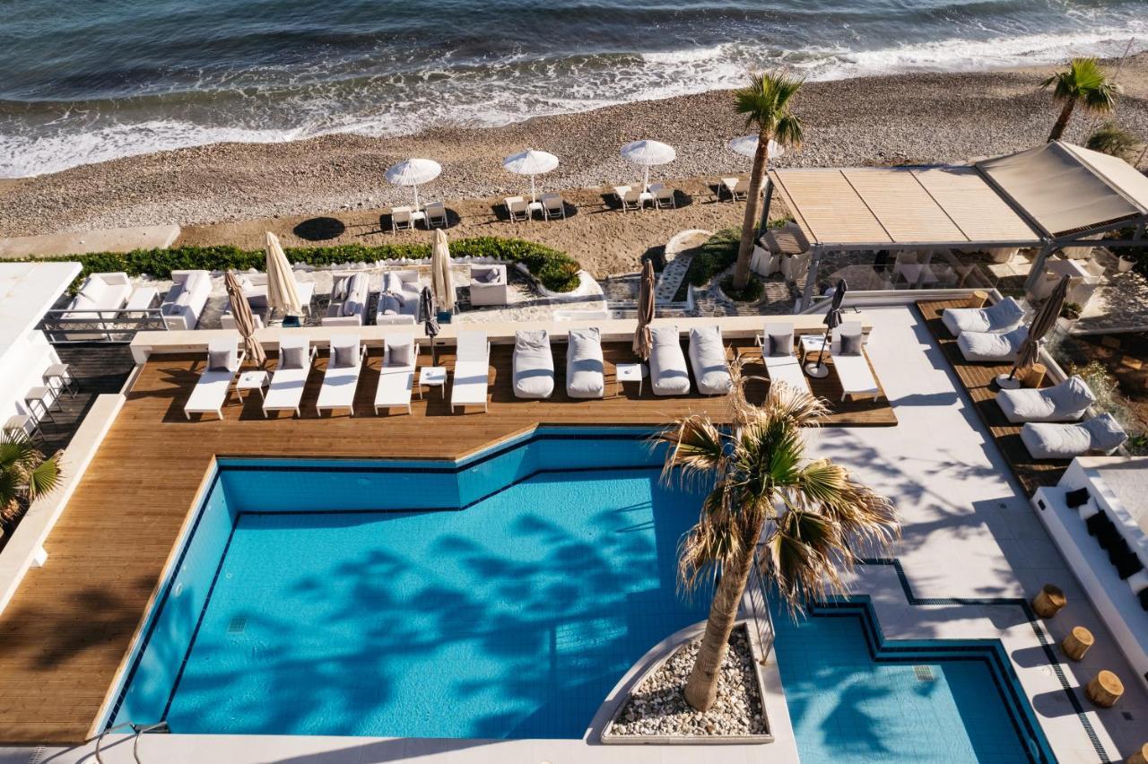 Petradi Beach Lounge Hotel Rethymno Exterior foto