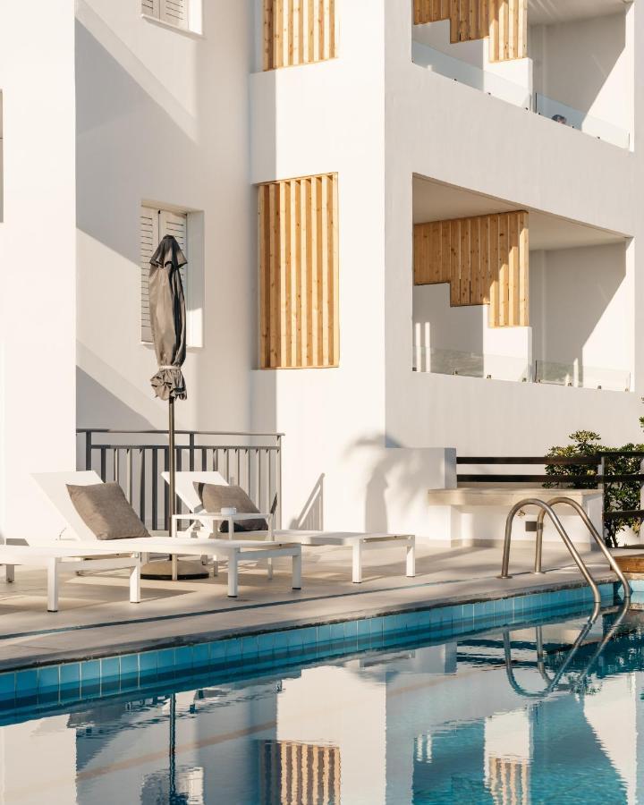 Petradi Beach Lounge Hotel Rethymno Exterior foto