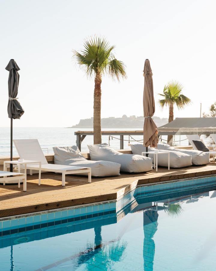 Petradi Beach Lounge Hotel Rethymno Exterior foto