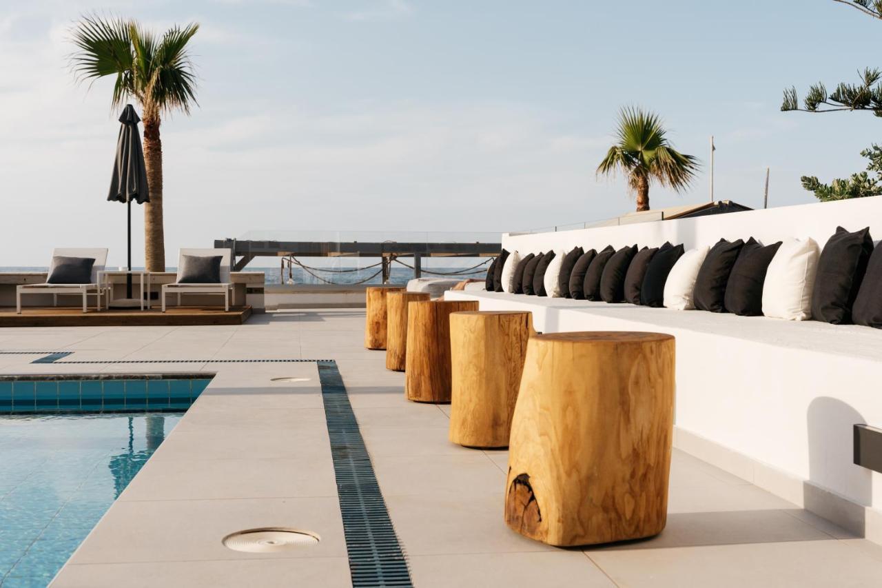 Petradi Beach Lounge Hotel Rethymno Exterior foto
