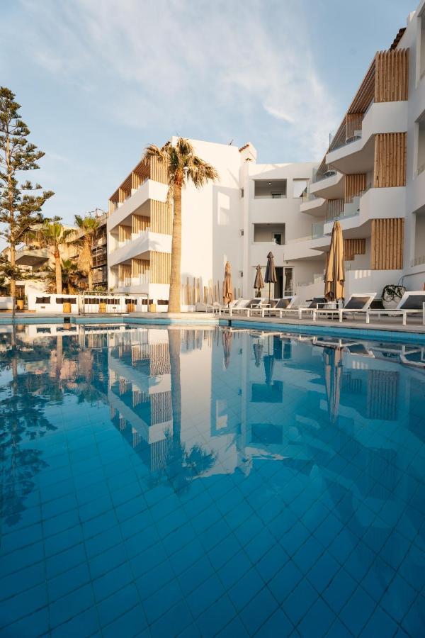 Petradi Beach Lounge Hotel Rethymno Exterior foto